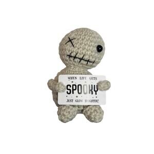 Emotional support knit doll - voodoo doll